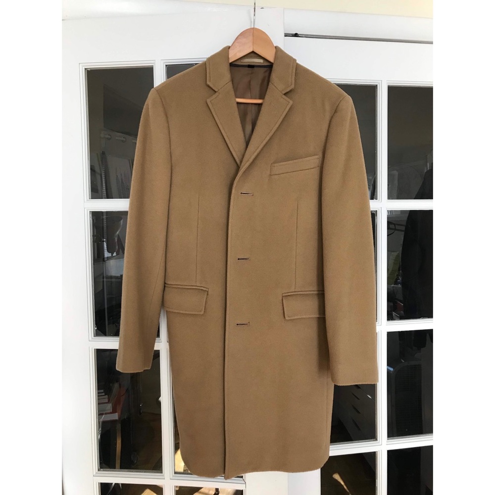JCrew Ludlow Camel topcoat 38s